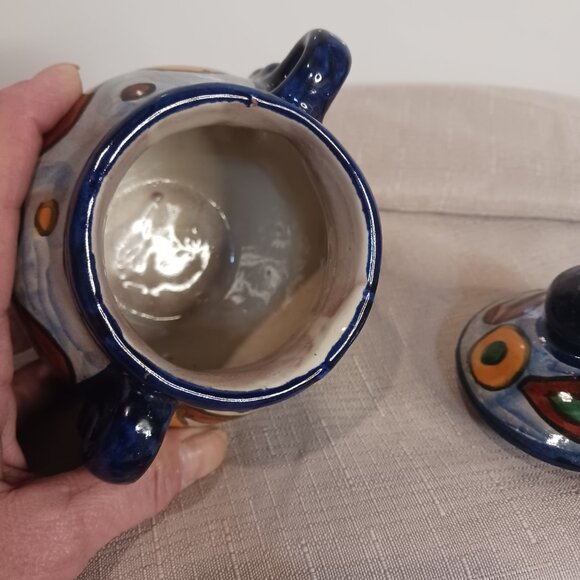 Signed Talavera Pottery Pot - Picture 4 of 6